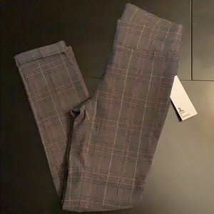 NWT Jules & Leopoldo plaid stretch skinny pants